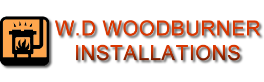 W.D Woodburner installations logo image