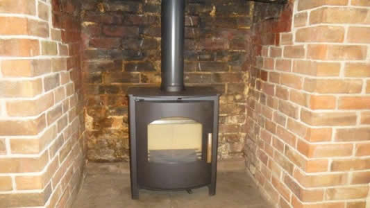Existing chimney for a Woodburner - 1