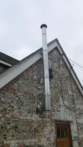 New chimney for a Woodburner - 4